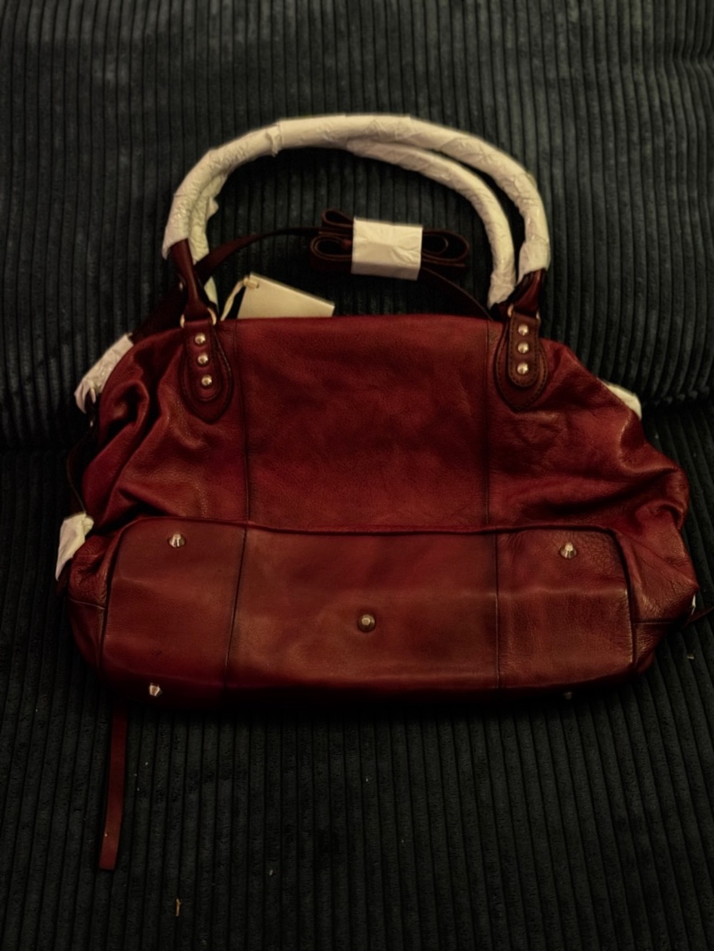(SOLD) Free People Emerson Tote - Red Rock Color, from the We the People Line. - Picture 11 of 14